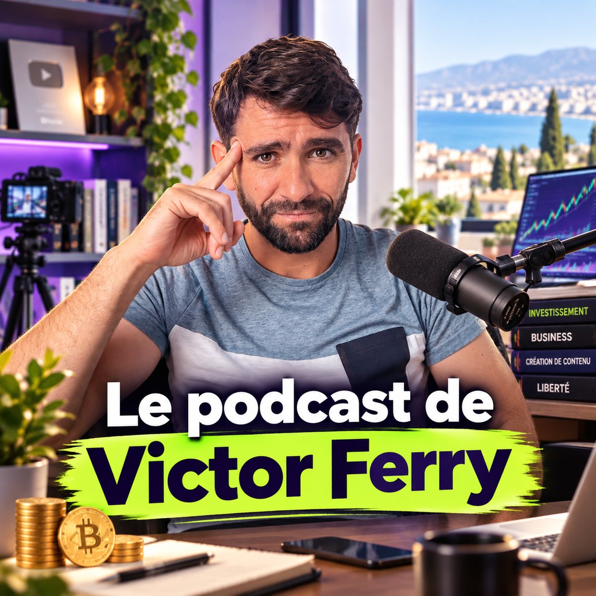Pochette du podcast de Victor Ferry